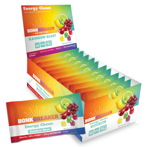 Bonk Breaker Energy Chews-Rainbow Blast