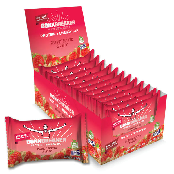 Bonk Breaker Peanut Butter & Jelly High Protein Bars