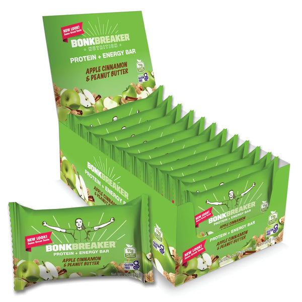 Bonk Breaker Apple Cinnamon & Peanut Butter Bars